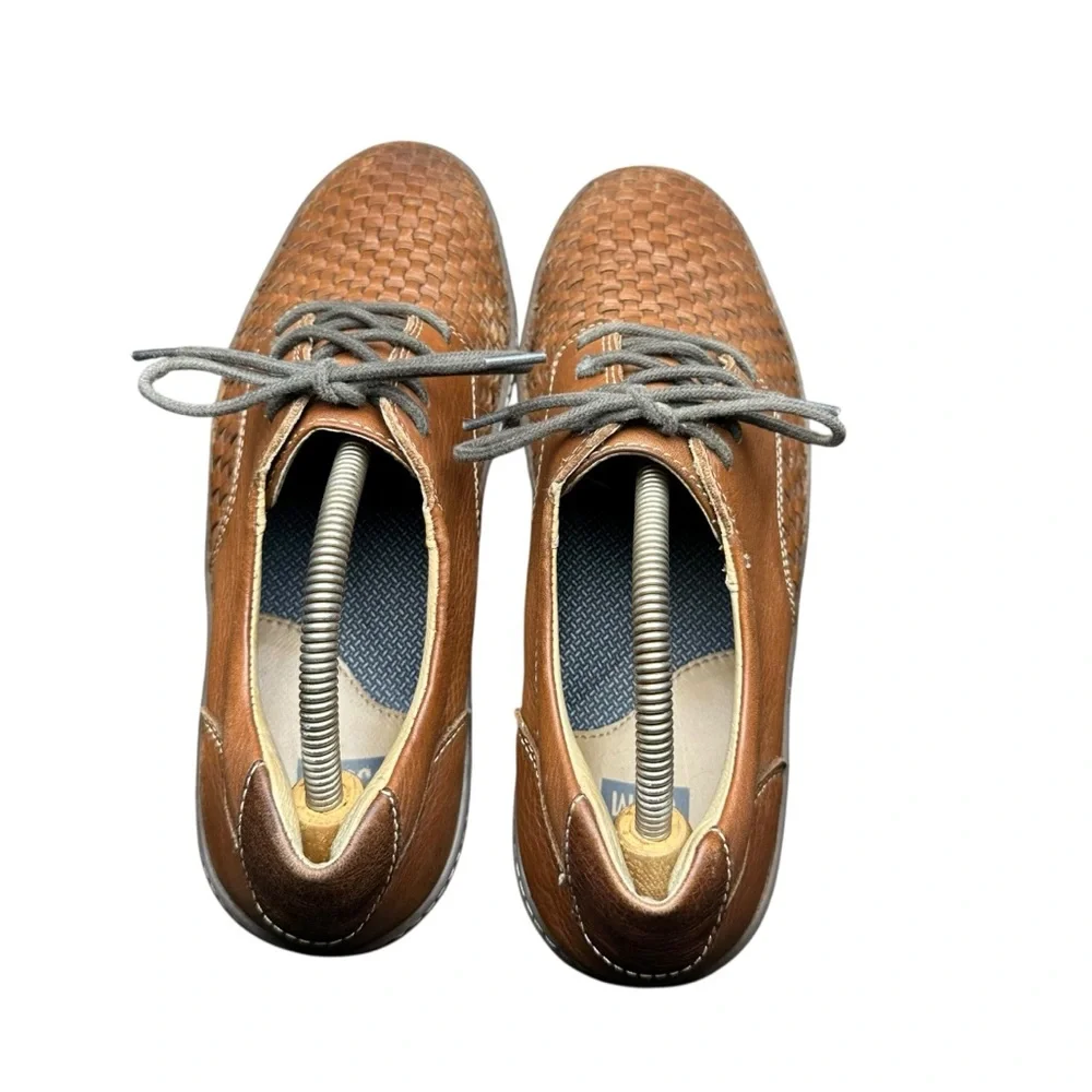 Johnston & Murphy Mcguffey Woven Plain Toe Sneakers - 25-3612 - Men’s Size 8.5 M